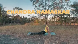 Full Moon Vinyasa Practice (Chandra Namaskar Vinyasa) | Move, energise and rest