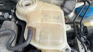 2005 Volkswagen Passat 1.8t b5.5 coolant bottle install and quick test drive! 