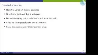 Inventory Management III   02 Product Characteristics
