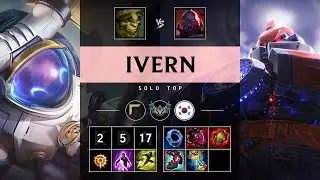 Ivern Top vs Sion - KR Challenger Patch 25.18