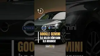 Gemini İle Doğuştan Akıllı İLK Ara&ccedil;: Volvo EX60!🔥 #yapayzeka #ai #volvo #gemini