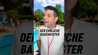Der ehrliche Bademeister😂 #comedy #humor #lustig #freibad #schwimmbad