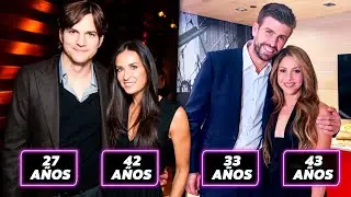 Famosas que se casaron con alguien mucho menor