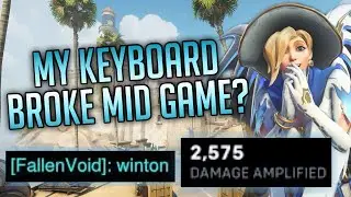 End of Season 11 Shenanigans: Mercy Gameplay - Overwatch 2