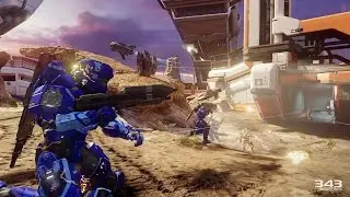 Halo 5 Guardians Escape From ARC Warzone Overlord Actual