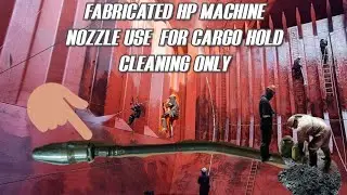 Fabricated High Pressure Nozzle Use for Cargo Hold Cleaning Only (Grain Standard)