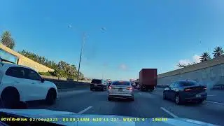 Miami Morning Commute 🚗 | POV Rush Hour Drive Through the City