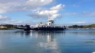 Strangford Lough Ferry Approach - (Relaxing N Irish continuous landscape scenery)