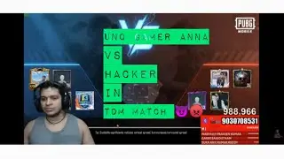 #unqgamer UNQ GAMER ANNA VS HACKERS IN TDM MATCH 👍🤙 MUST WATCH
