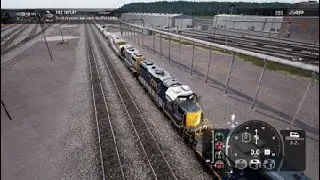 Train Sim World 2: Load Test From 4 Different CSX Locomotives