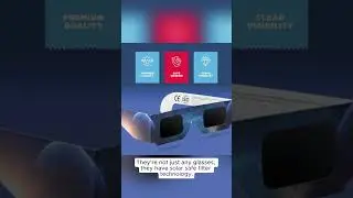 Medical king Solar Eclipse Glasses Approved 2024