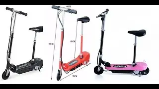 Patineta Electrica Scooter Para Ni&ntilde;os(as) Monopatin Plegable