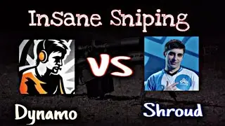 Shroud vs Dynamo Gaming Sniper Challenge - PUBG Mobile