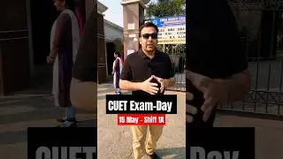 CUET LIVE Exam-Day Reaction 🔥 #shorts
