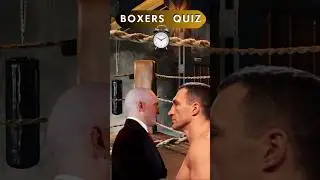 How Many Boxing Legends Can You Name? #boxfan #trivia