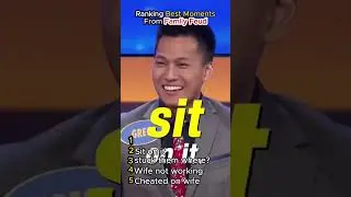 Ranking best family feud moments #shorts #gameshow#funny #steveharvey #funnyvideos