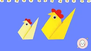 Instructions on how to fold the chicken easily with paper/