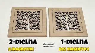 Rozdiely medzi verziami ventilačn&yacute;ch mriežok