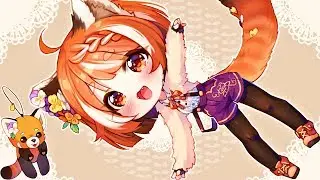 【Speedpaint】 Red panda & Viola Adoptable for Yamio Event! (Hyan Timelapse #286)