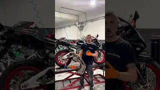 Catalizador CBR 600 PC37!!💥 #botafogomotos #moto #honda #cbr #arrow #akrapovic  #taller #shorts