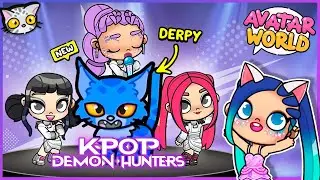 🎶✨ ¡NUEVA CANCIÓN! Espío a las K-POP DEMON HUNTERS en Avatar World 👑🔥