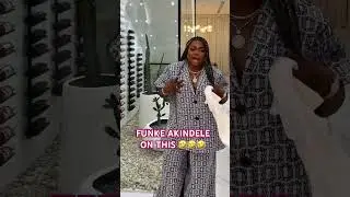 Funke AKINDELE on another style #viral #trending #news #funkeakindele