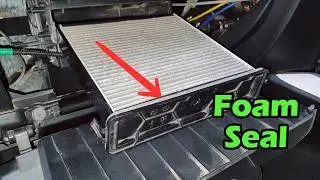 Honda cabin filter tray foam seal replacement - Jazz, Fit, City, Civic, CRV, Accord