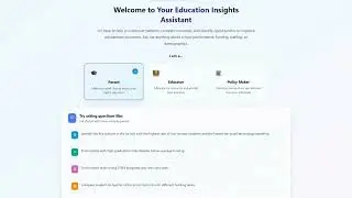 Introducing EdEquity - CA Education Data Agent