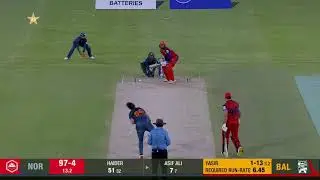 Asif Ali was at his absolute best with the bat today . he played 43 of just 20 balls