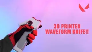 Valorant Spectrum Waveform Melee IRL!!