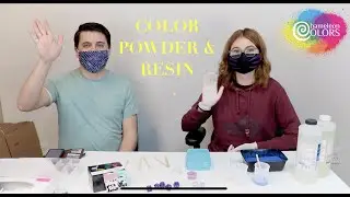 HOW TO COLOR YOUR RESIN using MICA and COLOR POWDER! Chameleon Colors Tutorial