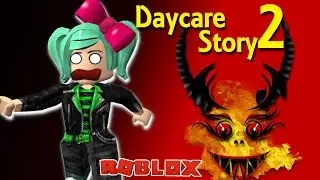 Baby Sally Goes to Scary Daycare! Roblox Daycare Story 2 | SallyGreenGamer Geegee92 Family Friendly