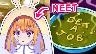 UNEMPLOYED Vtuber reacts to My J*b Experience by Degenerocity