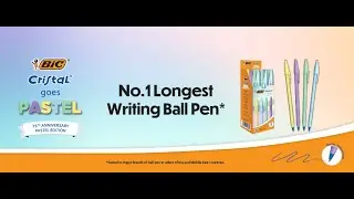 BIC Cristal PASTEL Limited Edition