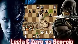 Лила вытаскивает Спрятанную Змею! - Лила C Zero против Скорпиона - TCEC Сезон 19 - Начало на англ...