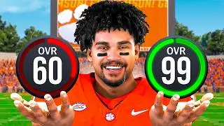 Turning a 2-Star Underdog into a 99 Overall in College Football 26