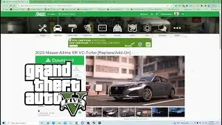 How to install 2023 Nissan Altima SR VC-Turbo [Replace/Add-On] GTA 5 MODS