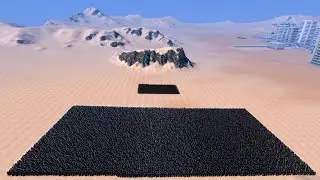 1000 DEADPOOL vs 10000 LASER KNIGHTS - Ultimate Epic Battle Simulator UEBS