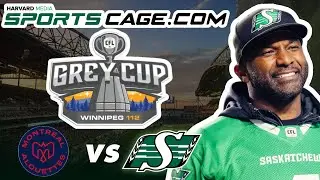 The SportsCage: 112th Grey Cup Saskatchewan Roughriders vs Montreal Alouettes on Double Talk