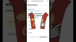 Bitcoin Basics !! Binance learn & earn answer|| #crypto #binance #cryptocurrency