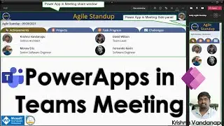 Power App in Teams meeting invite