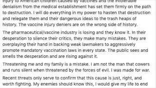 Dramatic Reading of a Real Anti-Vax Facebook Post