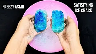 Satisfying Ice Crushing Sounds ❄️ | Relaxing ASMR for Sleep & Calm | Freezy Asmr