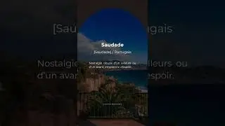 Saudade : Ce mot portugais que la nostalgie ne suffit pas &agrave; traduire