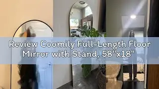 Review Coomily Full-Length Floor Mirror with Stand, 58