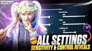 BEST BGMI SENSITIVITY🔥Latest sensitivity code | Zero recoil Sensitivity | Basic and advance Settings
