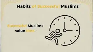 Habits of Successful Muslims 🌙✨How Muslims Can Succeed in Life | Islamic Reminder