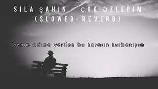 Sıla Şahin - &Ccedil;ok &Ouml;zledim (Slowed+Reverb+Lyrics)