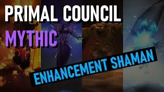 Mythic Primal Council - Rank1 @133k dps Enhancement Shaman POV | Dragonflight 10.0 | Waves