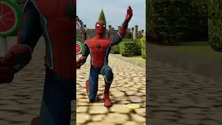 Spider-man vs Hulk Funny Moments #funny #animation #scaryteacher